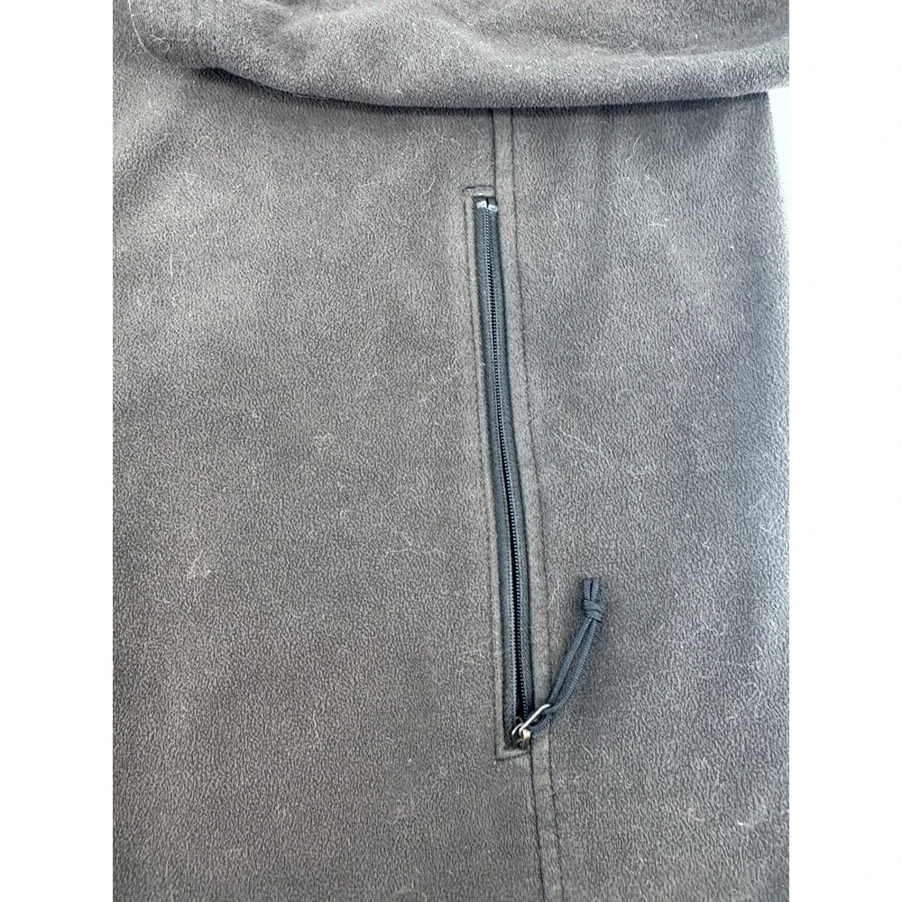 The North Face Jacket‎ Mens Large Black WindWall Fleece Full Zip Outdoor Hiking